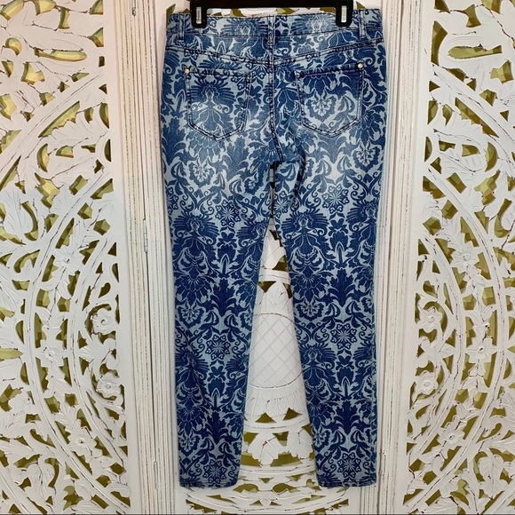Sacred Virtue Bohemian Damask Print Skinny - Picture 2 of 4